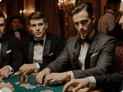 Men in tuxedos
